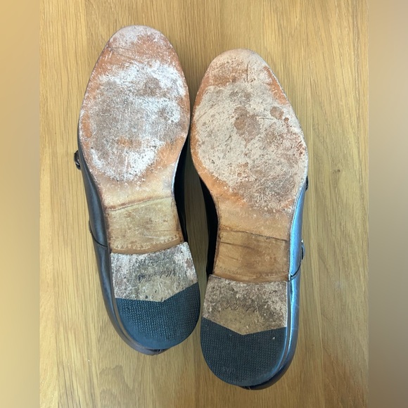 Gucci dark brown Men's Loafers with double monk straps - Picture 10 of 13